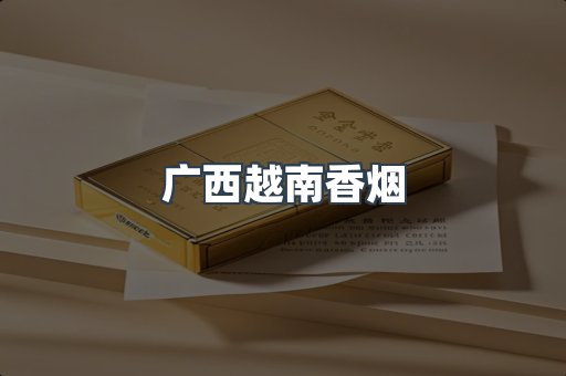 广西越南香烟